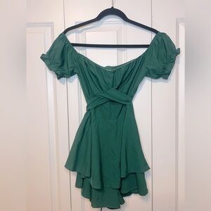 Women’s Green Romper